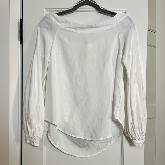 Anthroplogie Maeve Off The Shoulder White Top (Size 0) - Picture 1 of 7